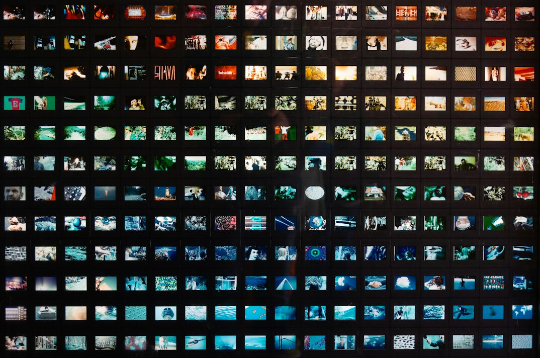 video editing timeline close up