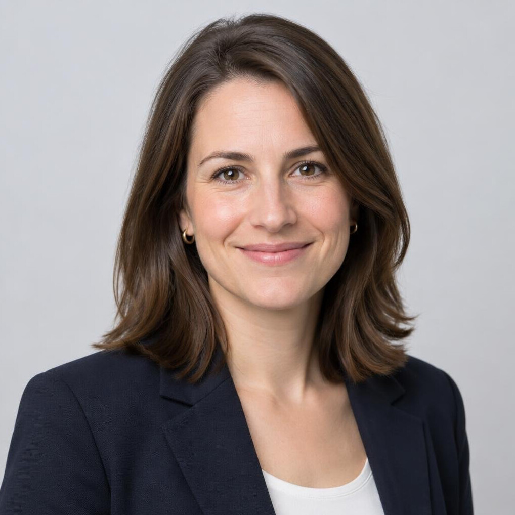 Studio portrait of a Swiss woman video editor and chief writer